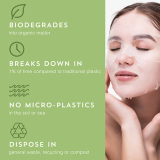 BEAUTYPRO CICA + NIACINAMIDE Blemish Control Mask - 100% Biodegradable