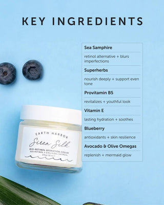 Earth Harbor Naturals SIREN SILK Bio-Retinol Hydration Cream