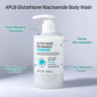 Benefits of APLB Glutathione Niacinamide Body Wash