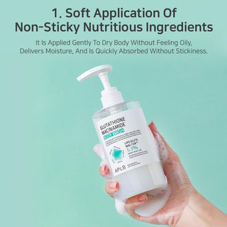 Benefits of APLB Glutathione Niacinamide Body Wash