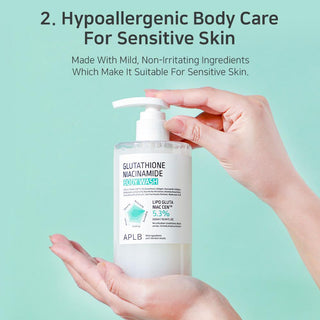 Benefits of APLB Glutathione Niacinamide Body Wash
