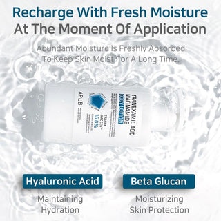 Key ingredients in APLB Tranexamic Acid Niacinamide Body Lotion