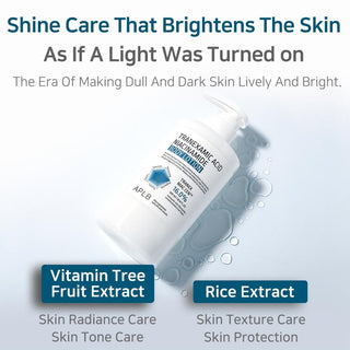 Key ingredients in APLB Tranexamic Acid Niacinamide Body Lotion