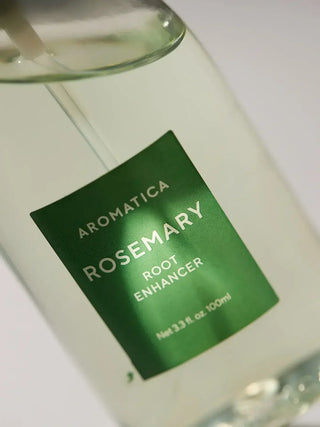 AROMATICA Rosemary Scalp and Volume Trio styled product shot