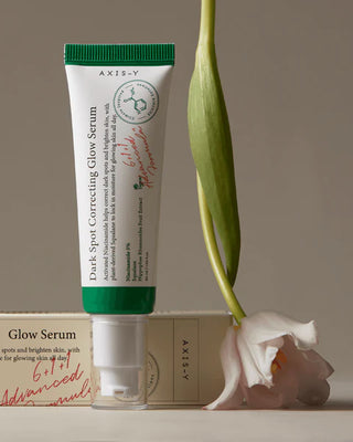 AXIS-Y Dark Spot Correcting Glow Serum styled product shot