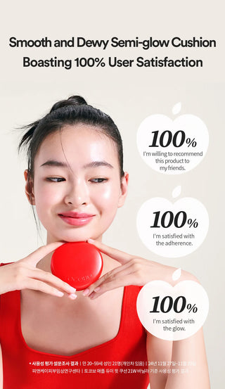 TOCOBO Apple Dewy Fit Cushion