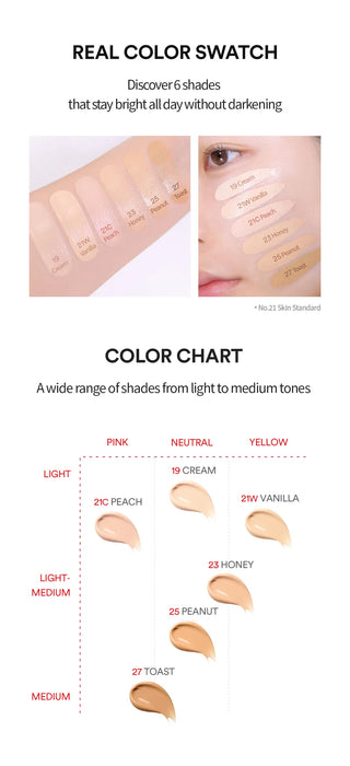 TOCOBO Apple Dewy Fit Cushion