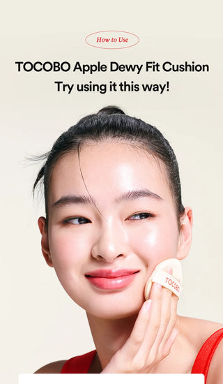 TOCOBO Apple Dewy Fit Cushion