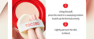 TOCOBO Apple Dewy Fit Cushion