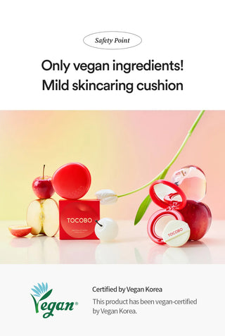 TOCOBO Apple Dewy Fit Cushion