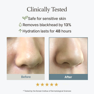 Clinical test results for Arencia Blue Hyssop Rice Mochi Cleanser