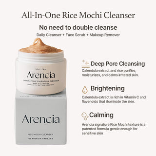 Benefits of Arencia Fresh Calendula Mochi Cleanser