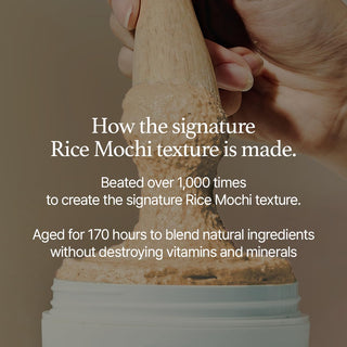 Texture of Arencia Fresh Calendula Mochi Cleanser