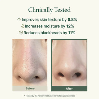 Clinical test results for Arencia Fresh Green Rice Mochi Cleanser