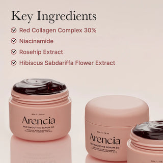 Key ingredients in Arencia Fresh Red Smoothie Serum 30
