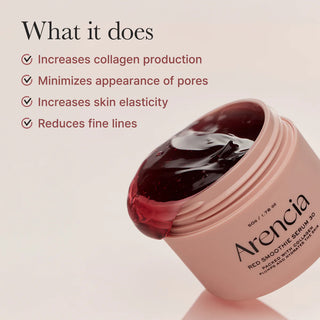 Benefits of Arencia Fresh Red Smoothie Serum 30