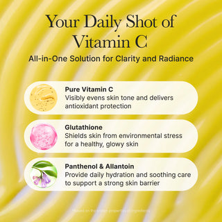 Key ingredients in Arencia Vitamin C Booster Shot