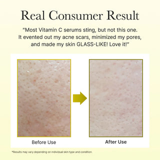 Clinical test results for Arencia Vitamin C Booster Shot