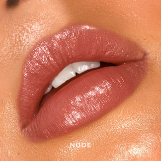 Avocado Zinc SPF 50 Natural Lip & Cheek Tint in Nude applied to the face
