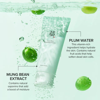 Key ingredients in Beauty of Joseon Green Plum Refreshing Cleanser