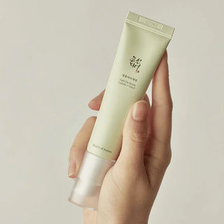 Beauty of Joseon Light On Serum swatched on the hand