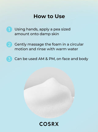 How to use COSRX Low pH Good Morning Gel Cleanser