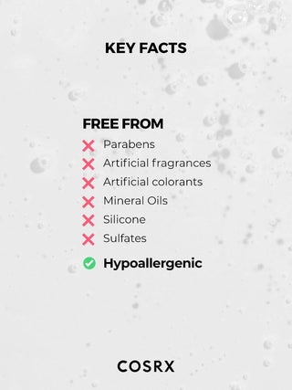 Key facts about COSRX Low pH Good Morning Gel Cleanser