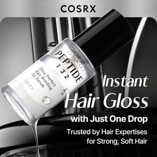 Benefits of COSRX PEPTIDE-132 Ultra Perfect Hair Bonding Oil Serum