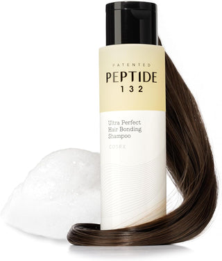 COSRX PEPTIDE-132 Hair Bonding Shampoo styled product shot