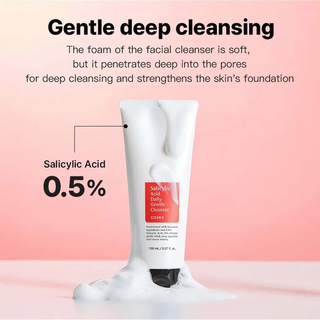 Benefits of COSRX Salicylic Acid Daily Gentle Cleanser