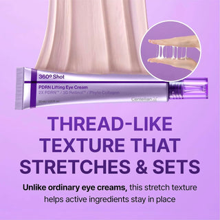 Centellian24 360º Shot PDRN lifting Eye cream styled product shot