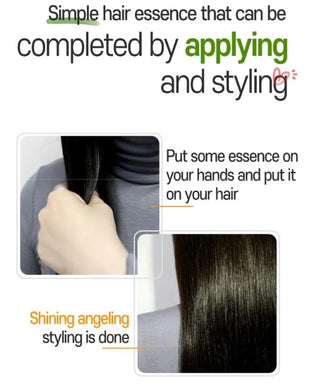 Results of using Elizavecca CER-100 Collagen Coating Hair A+ Muscle Essence
