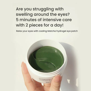 How to use Heimish Matcha Biome Hydrogel Eye Patch