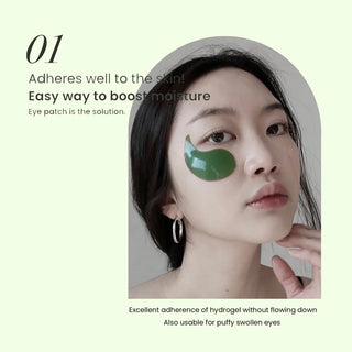 Benefits of Heimish Matcha Biome Hydrogel Eye Patch