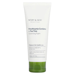 Mary&May Houttuynia Cordata + Tea Tree Cleansing Foam