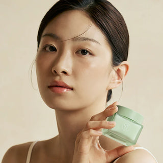 KAINE Green Calm Aqua Cream styled product shot