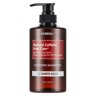 KUNDAL Caffeine Shampoo in White Musk