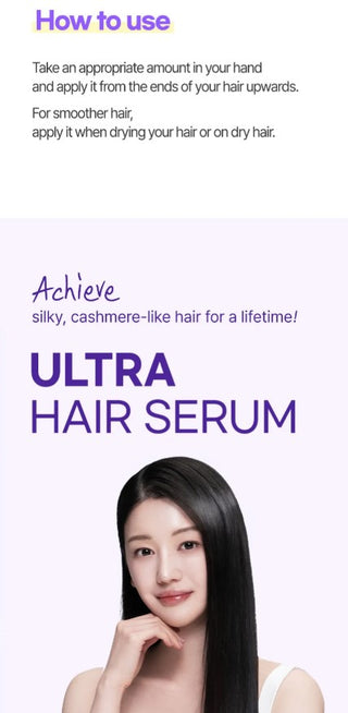 How to use KUNDAL Macadamia Ultra Hair Serum