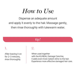 How to use KUNDAL Protein Bonding Treatment Violet Muguet