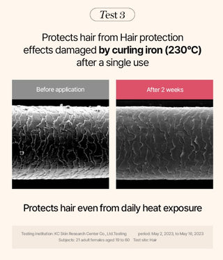 Results of using KUNDAL Protein Bonding Treatment Violet Muguet