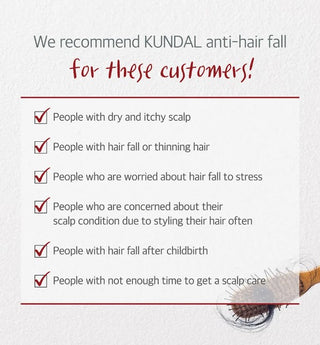 Suggested routine pairings for KUNDAL Head Spa & Scalp Care+ Scalp Tonic