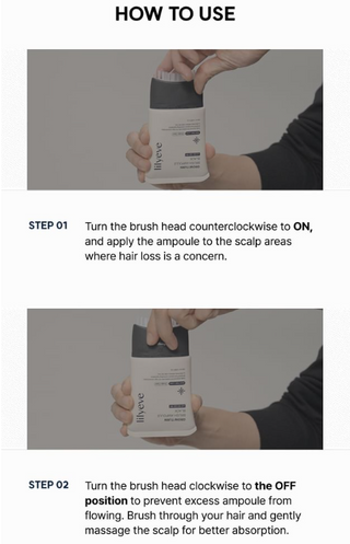 lilyeve Grow:Turn Exosome Brush Ampoule Prime