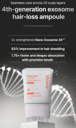 Benefits of lilyeve Grow:Turn Exosome Brush Ampoule