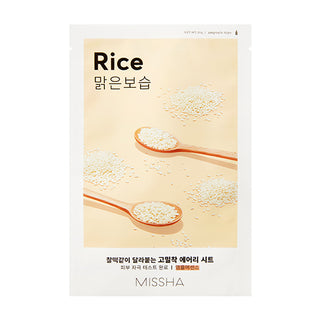 MISSHA Airy Fit Sheet Mask in Rice