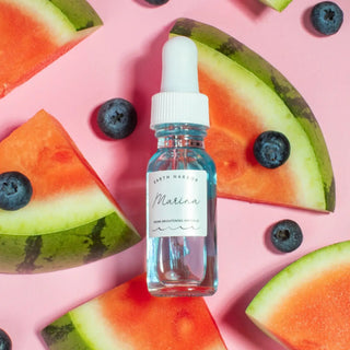 Earth Harbor Naturals MARINA Biome Brightening Ampoule: Blue Tansy + Squalane