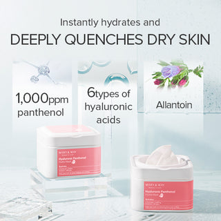 Mary&May Hyaluronic Panthenol Hydra Mask styled product shot
