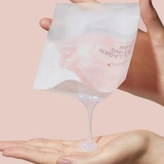 Medicube Collagen Lifting Mask styled product shot