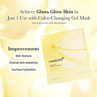 Benefits of Medicube Kojic Acid Turmeric Brightening Gel Mask