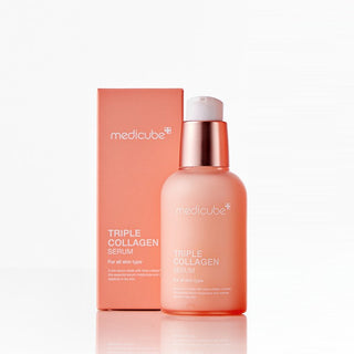 Medicube Triple Collagen Serum 4.0 styled product shot
