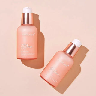 Medicube Triple Collagen Serum 4.0 styled product shot